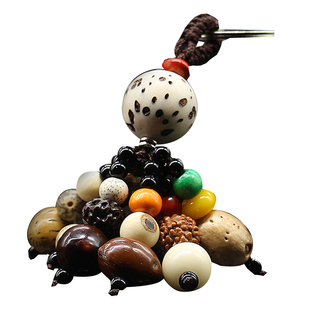 汽车钥匙挂件饰品男生日礼物菩提子包包创意钥匙扣情侣挂饰圈链