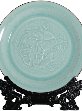 龙泉陶瓷创意家居客厅玄关工艺品