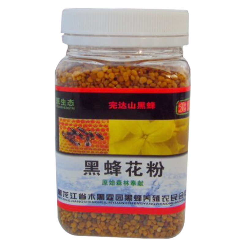 活性野生黄柏花粉天然食用蜂花粉无需破壁非养殖的松花粉油菜花粉