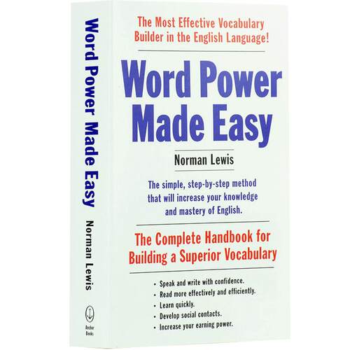 wordpower 单词的力量Word Power Made Easy英文原版正版书籍英语词汇可搭英英韦氏字词典merriam webster vocabulary builde