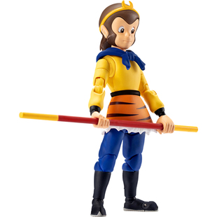 官方正版 央视动画99版西游记 孙悟空 猴哥齐天大圣可动手办 1/12