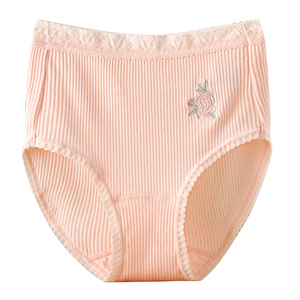 外贸内裤女原单日单出口日本升级款高腰纯棉女透气全棉裆三角内裤