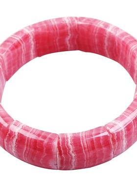 雁唐珠宝阿根廷天然送红润红纹石