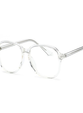 雪梨同款近视眼镜雨何网红ins大框平光镜女潮复古圆框百搭显脸小