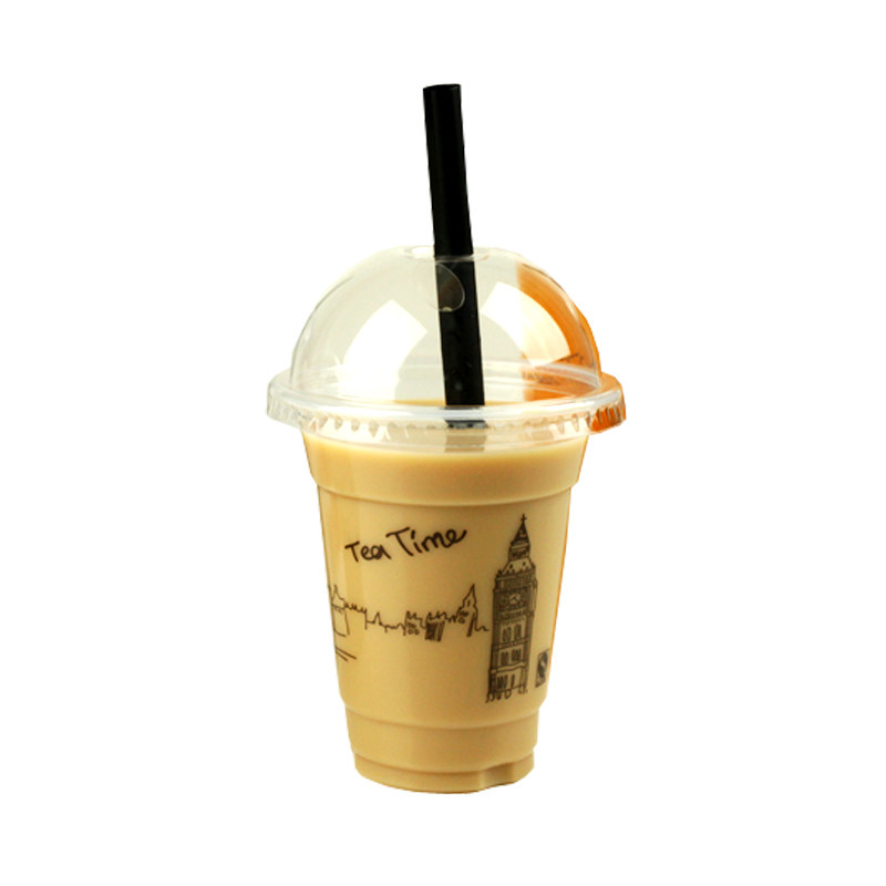 地下铁透明500ml口径塑料杯子