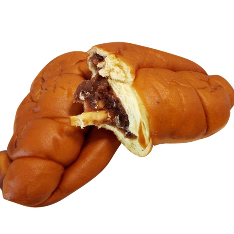 现春肉松鸡腿型面包120g 肉松夹心老式软面包 早餐零食饱腹独立包