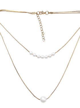 choker双层日韩风项圈脖子饰品