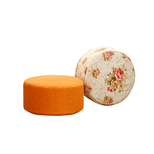 矮凳时尚小凳子创意圆沙发凳换鞋凳布艺小板凳矮墩儿童坐墩茶几凳