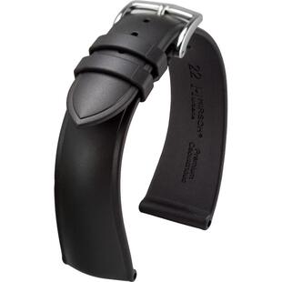 进口海奕施适用积家月相大师 宝珀 万国 欧米茄 浪琴 橡胶表带男