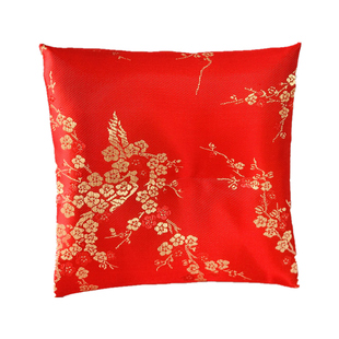 招财猫红布垫子桌面摆件坐垫喜庆吉时礼品装饰网红猪红布垫子布局