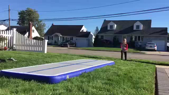 Gofun AirTrack Inflatable Air Track Floor Home Gymnastics