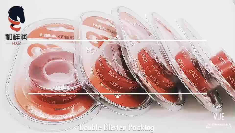 Blister Packaging Solvent Acrylic Adhesive Double Sided Vhb Foam Tape