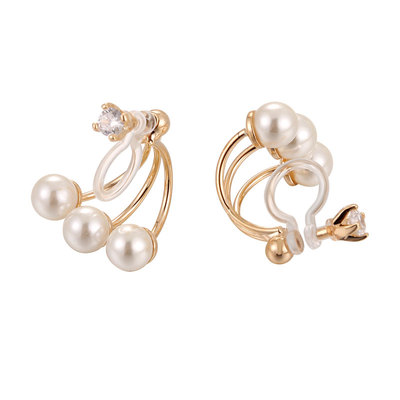 冷风ins通勤百搭日常人造u型耳夹