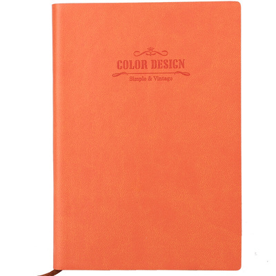 简约英国小号皮质横线粉色笔记本