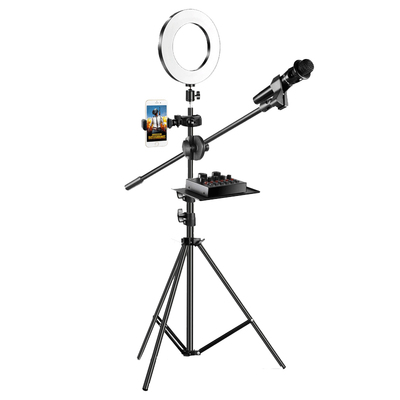 网红户外伸缩便携手机直播支架