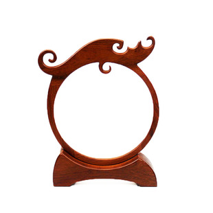 红木挂玉架珠宝首饰展示架佛珠项链饰品架玉佩挂架道具木雕摆件