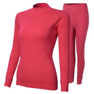 红色中高领纯棉本命年内衣套装