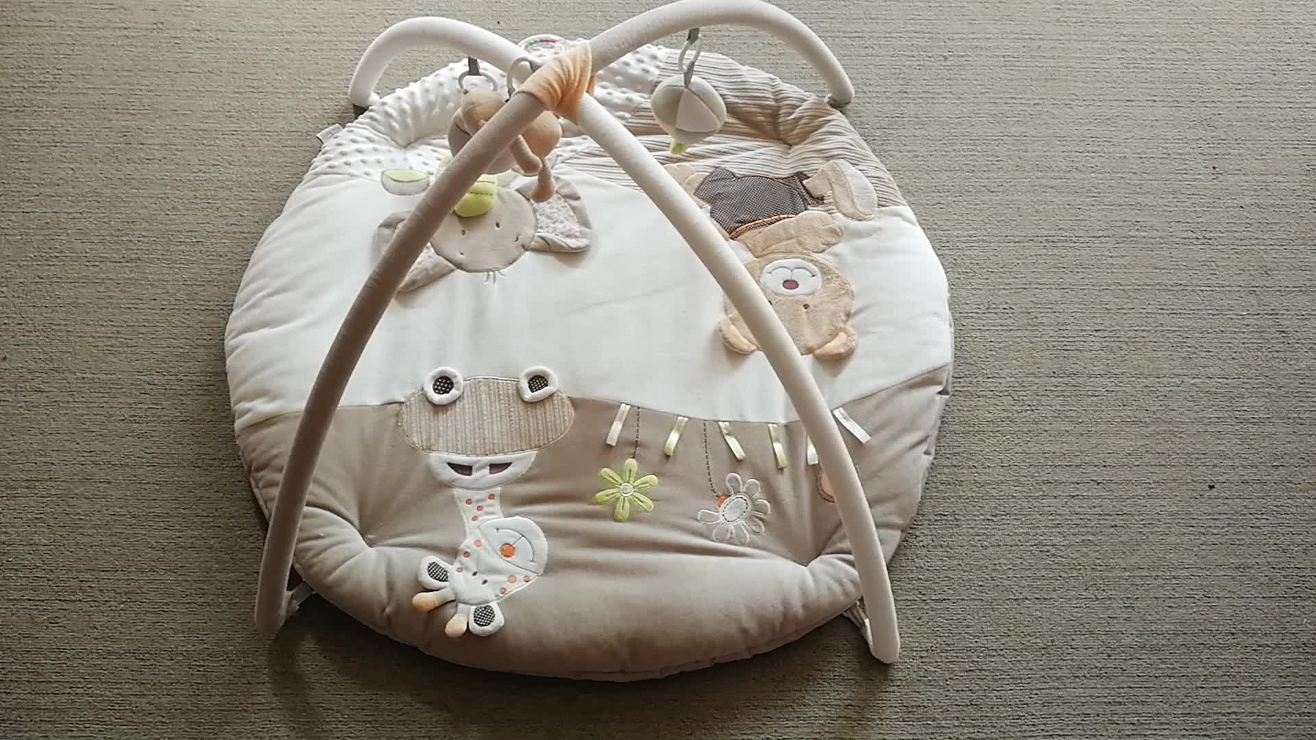 High Quality White Plush Baby Mat Gym Buy Baby Mat Gym,Plush Baby Mat