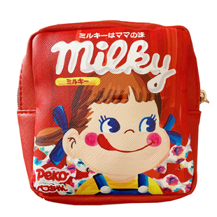 日单不二家牛奶妹玩具总动员草莓熊美人鱼pu皮收纳包化妆包首饰包