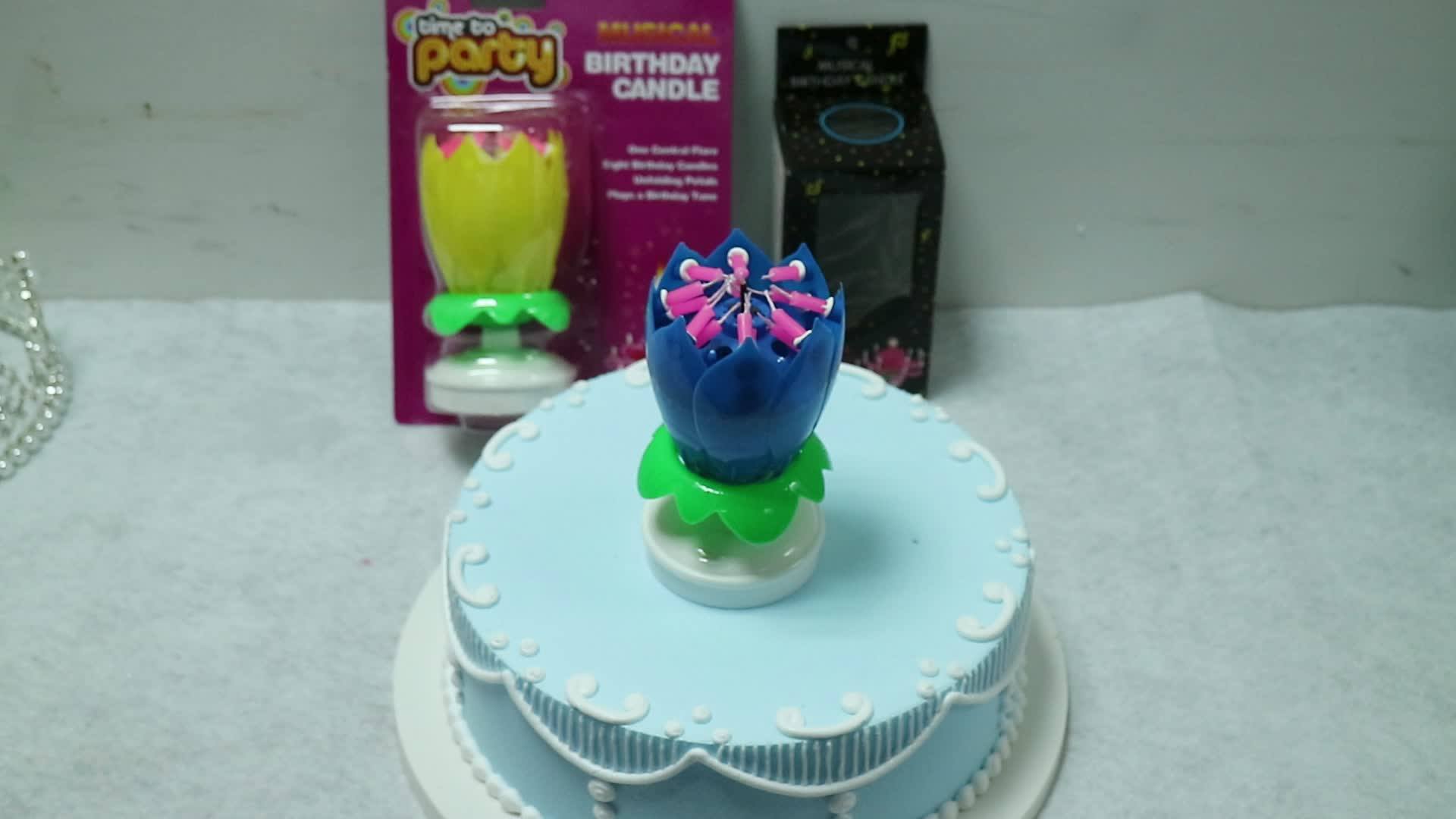 2017 Best Seller 14 Candles Music Birthday Candle For Birthday Party