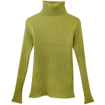 高领毛衣女打底衫2025秋冬新款黑色长袖上衣修身内搭洋气针织衫