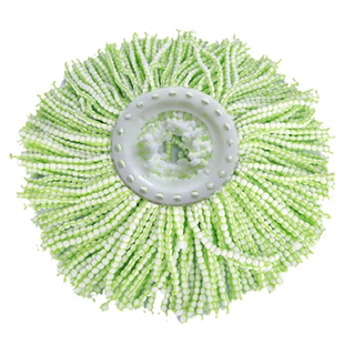 博生加厚旋转拖把拖头旋转拖把配件旋转拖把头替换头加大加厚纯棉