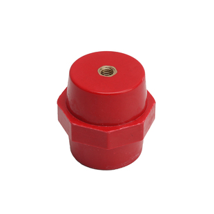 伊莱科SM绝缘子系列20/25/30/35/40低压纺锤型铜芯高强度绝缘支柱