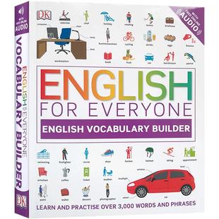 【APP音频】英文原版DK新视觉English for Everyone English Vocabulary Builder人人学英语词汇3000个单词短语englishforeveryone