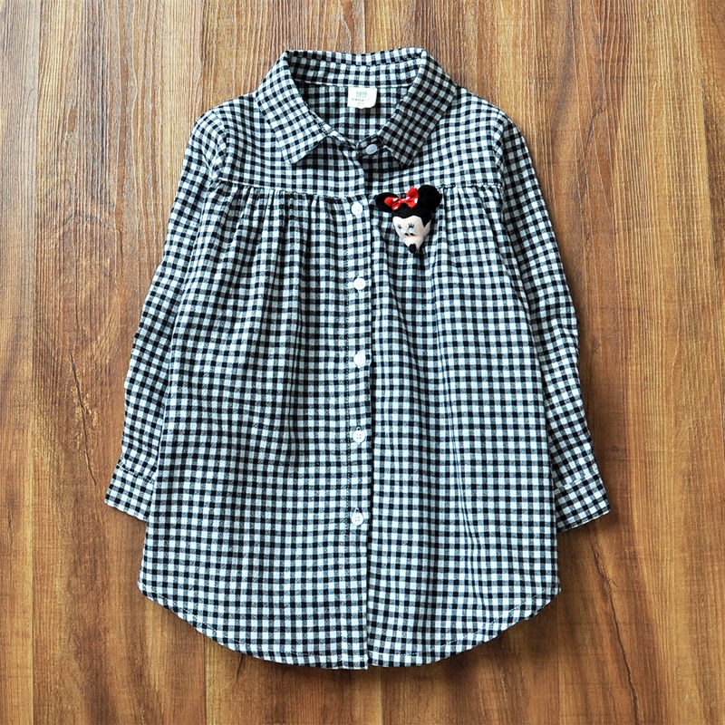 Chemise fille à manche longue - Ref 2088716 Image 1