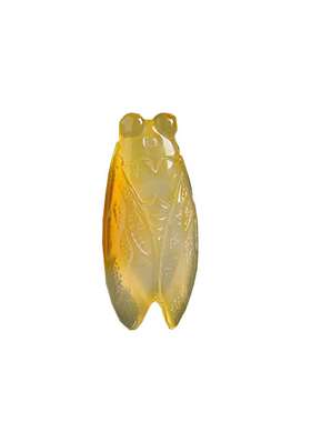 知了玉髓一鸣惊人玛瑙情侣款吊坠