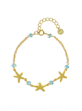 thisness航海日记纯银小海星手链