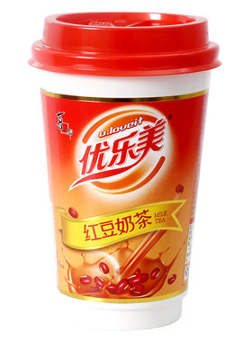 经典优乐美珍珠红豆奶茶买三送一