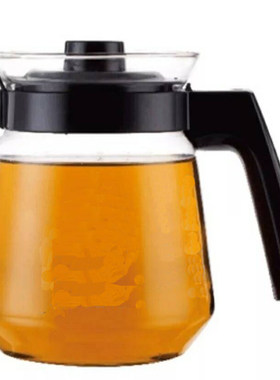 玻璃过滤茶壶透明家用款花茶壶白