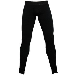 WeUp秋冬低腰棉毛裤男青年修身薄款男士打底裤紧身长裤秋裤男秋裤