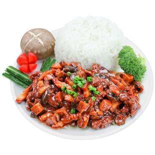 厨哈哈台式宝岛2号卤肉170g*10料理包商用速食外卖盖浇饭预制菜