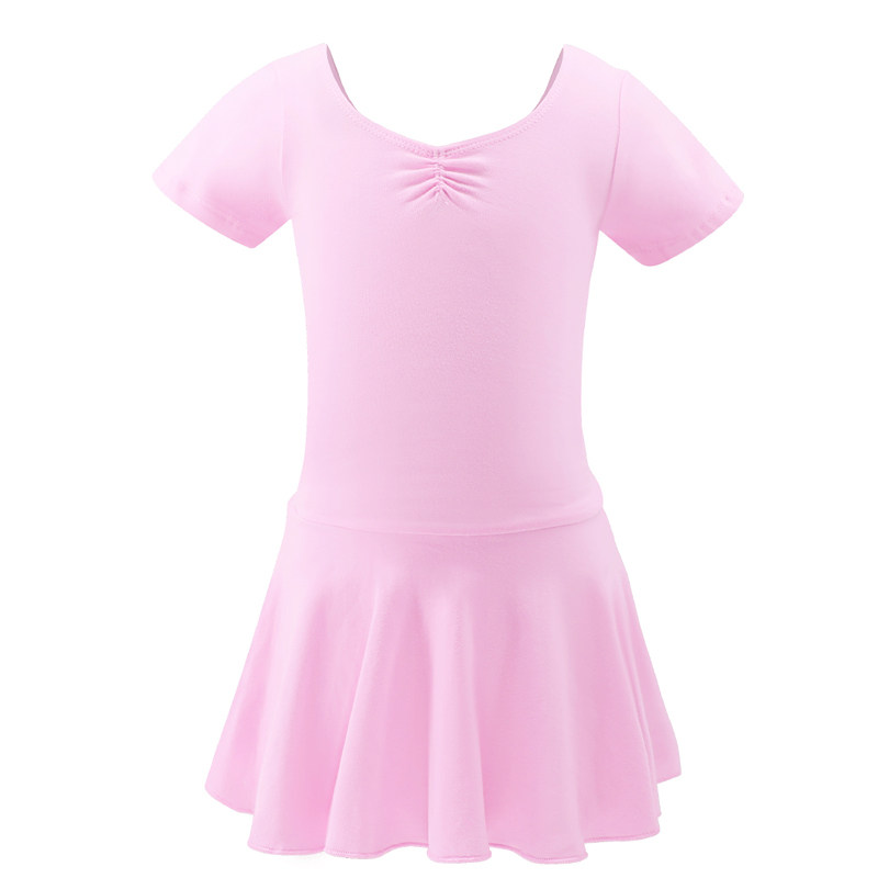 艾舞戈儿童舞蹈服装秋冬女孩连衣裙棉练功服连体演出服跳舞芭蕾裙