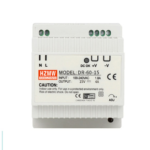明纬导轨式开关电源30W60W240W480W5V24V12V48V/DR/MDR/EDR/NDR
