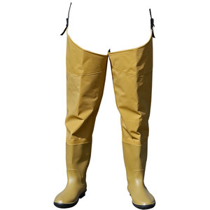 红诗雨叉腿下水裤涉水裤鱼裤钓鱼裤防水服雨裤防水裤抓鱼裤包邮