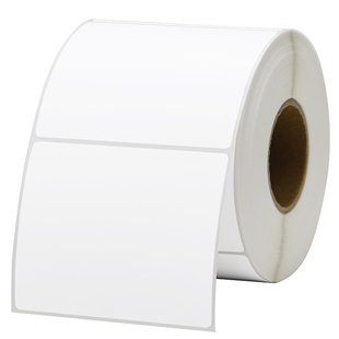 艾利铜版纸标签20*25x10x20X30x50不干胶条码纸二维码合格证商品打价格打标机铜板纸小条空白碳带打印纸定制