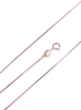 diy串珠玫瑰金韩版蛇骨链