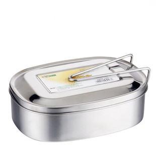 顺达不锈钢方形饭盒上班族蒸饭便当盒学生食堂打饭带饭餐盒便当盒