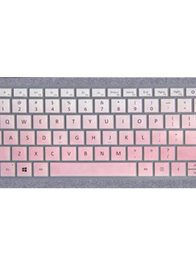 微软13.5英寸surface laptop笔记本电脑键盘保护膜防尘套罩酷睿I5全覆盖彩色防水防灰硅胶透明TPU凹凸按键垫