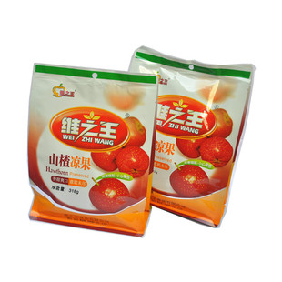 维之王山西特产山楂凉果318gX2袋果脯包邮厂家地直发2024新货