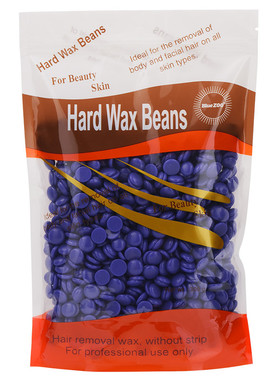 固体脱蜡豆300g 免纸脱蜡豆三件套装融化蜡疗粒hard wax beans