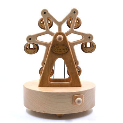 台湾八音盒摩天轮音乐情人节送礼