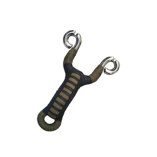 304不锈钢手工冷弯弹弓反曲一把抓弹弓大虾弓加长带定位传统弹弓