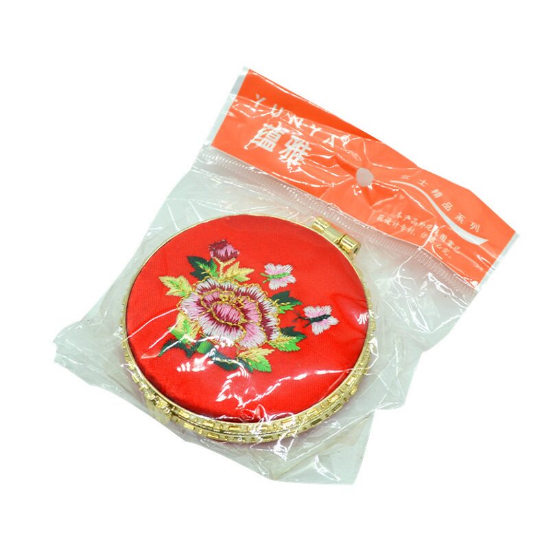 中国风出国送老外双面绣花