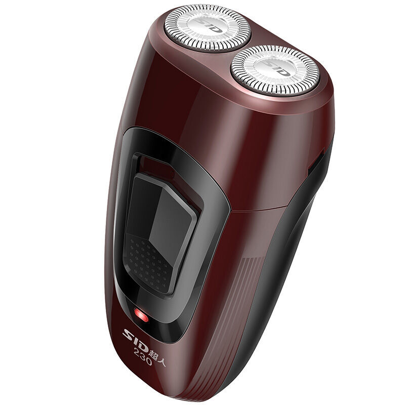 超人剃须刀SS230电动充电式刮胡子刀胡须刀男士旋转式电动剃须刀