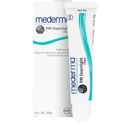 mederma美德玛德国进口疤印膏夜间淡痘膏夜间专用黑色素沉淀修复