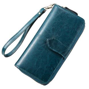 2025新款女士钱包女长款真皮正品钱夹女式时尚皮夹大容量手拿包